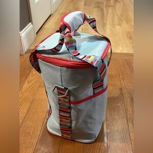 Marleylily Colorful Striped Handle Cooler bag
